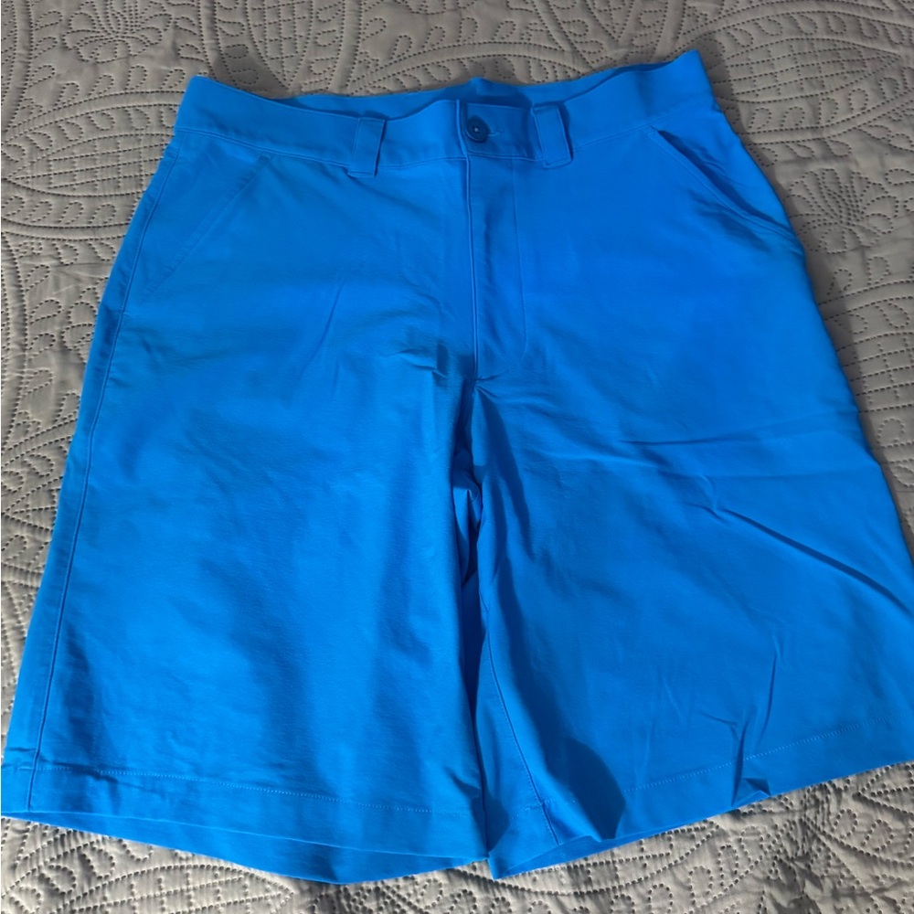 Under Armour Vibrant Blue Flat Front Shorts